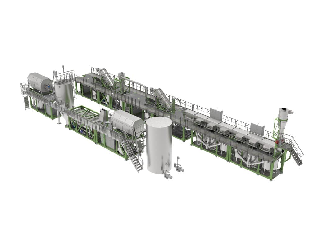 Complete HydroDyn plastic washing line